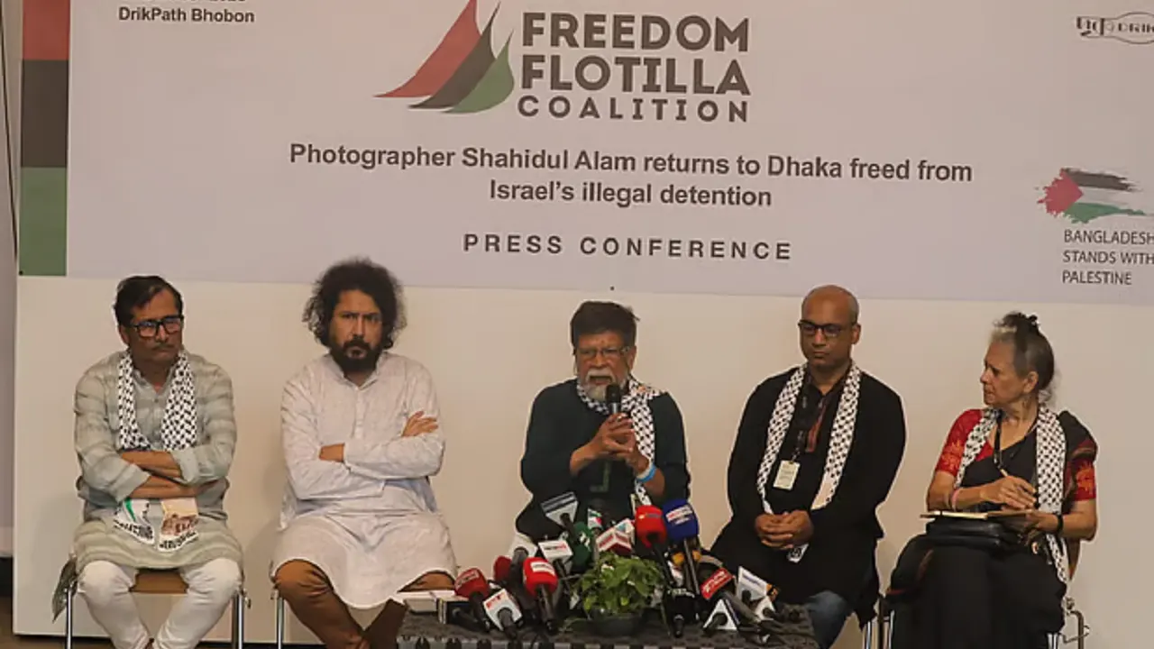 ইসরায়েলি বাহিনীর হাতে বন্দির সময়কার অভিজ্ঞতা জানালেন শহিদুল আলম